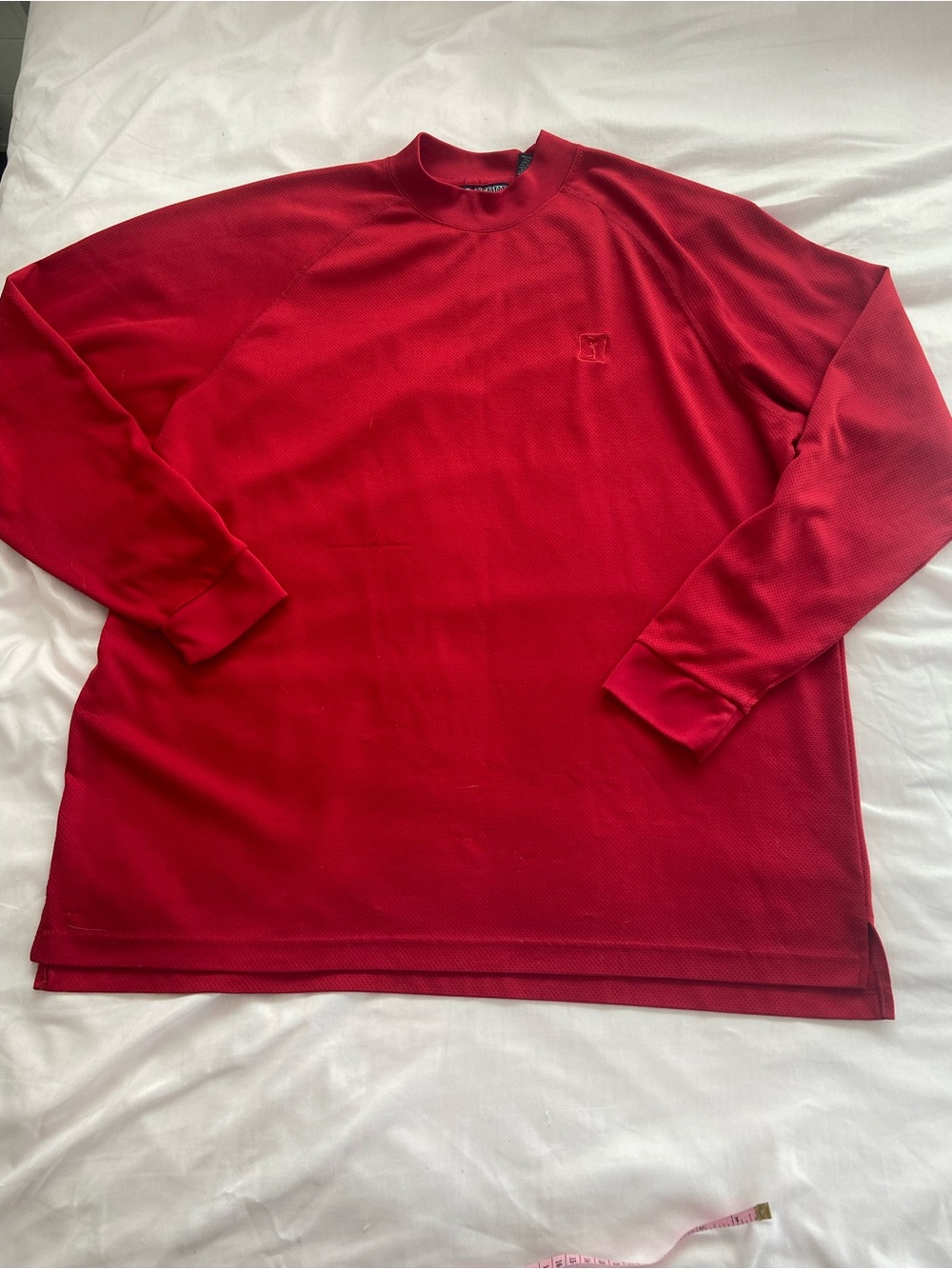 Men’s Red PGA Tour Golfer Long-Sleeve Top